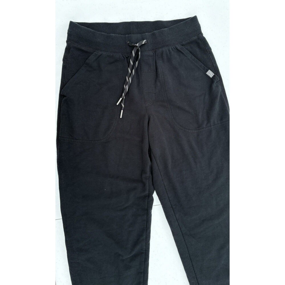 LL Bean Sweatpants Men’s Small Black Joggers Comfort Camp Casual Drawstring